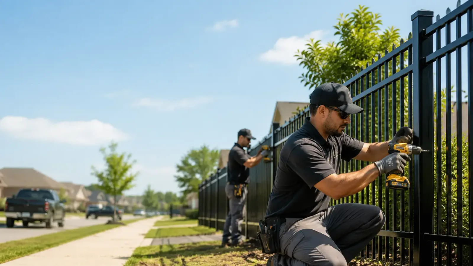 Metal Fence Installation in Bremen, KY